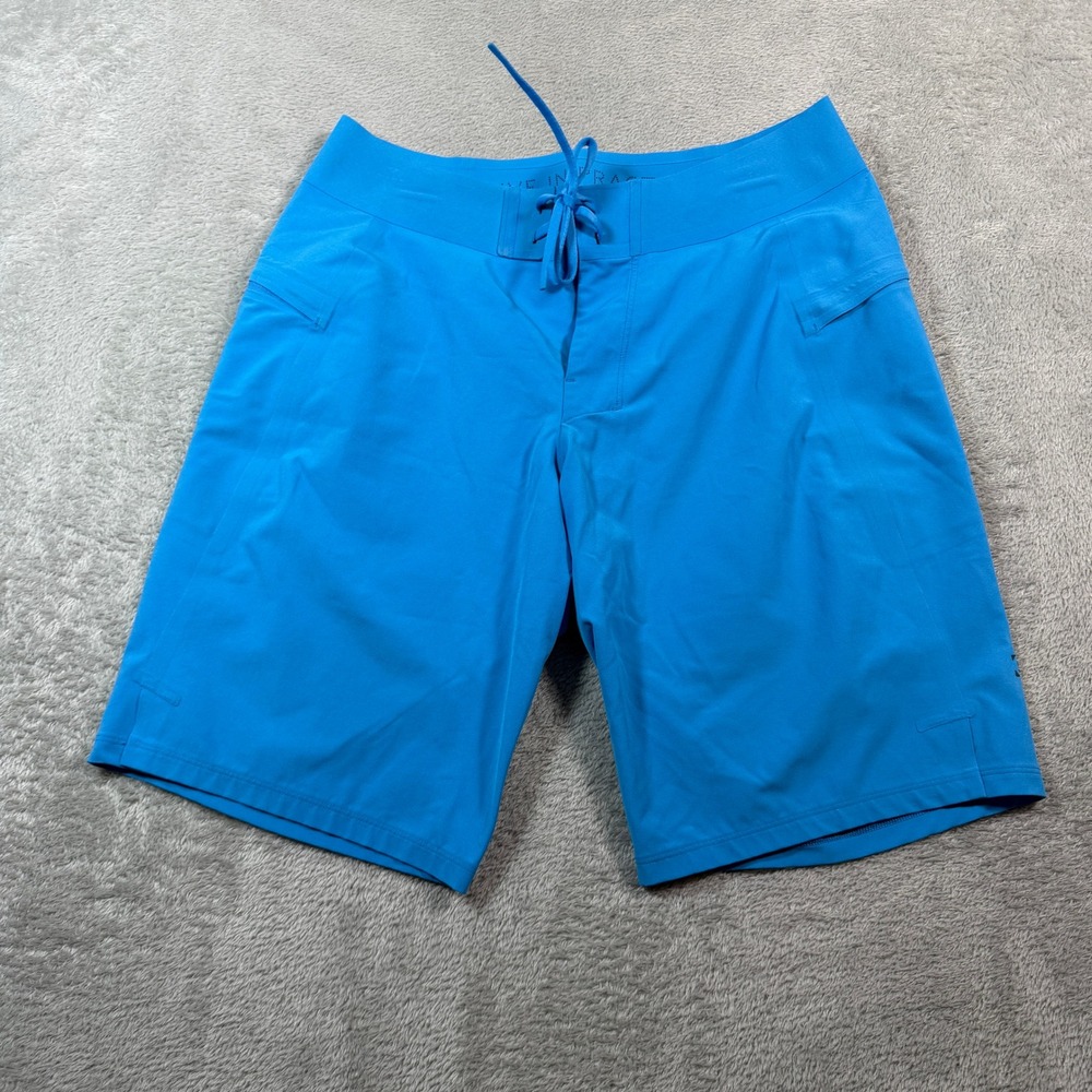 Lululemon Current State‎ Boardshorts Mens 28 Blue Live In Practice Pockets